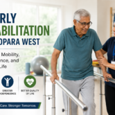 Elderly patient receiving physiotherapy rehabilitation treatment in Nalasopara West to improve mobility and independence.