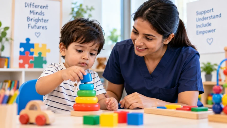 Autism in toddlers signs and symptoms with early developmental support